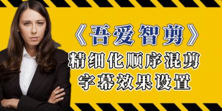 《吾爱智剪》 精细化顺序混剪 字幕效果设置